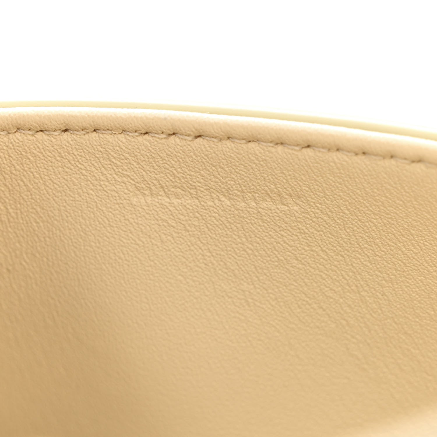 Celine Natural Calfskin Triomphe Shoulder Bag White 7 of 12
