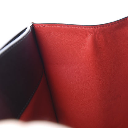 Louis Vuitton Calfskin City Steamer MM Rouge Black 13 of 14