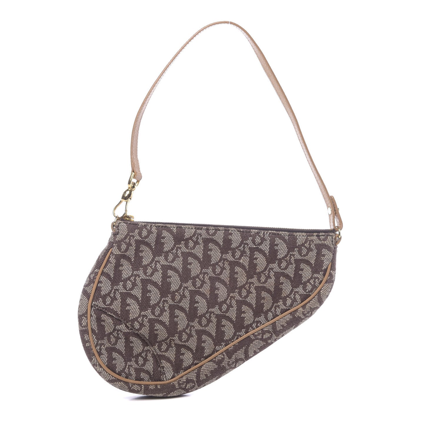 Monogram Mini Saddle Pochette Beige