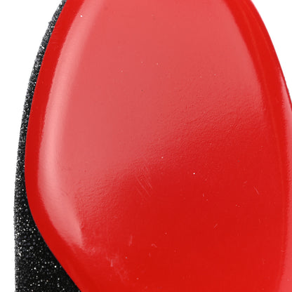 Christian Louboutin Lurex La Massine Flats 40.5 Black 6 of 10