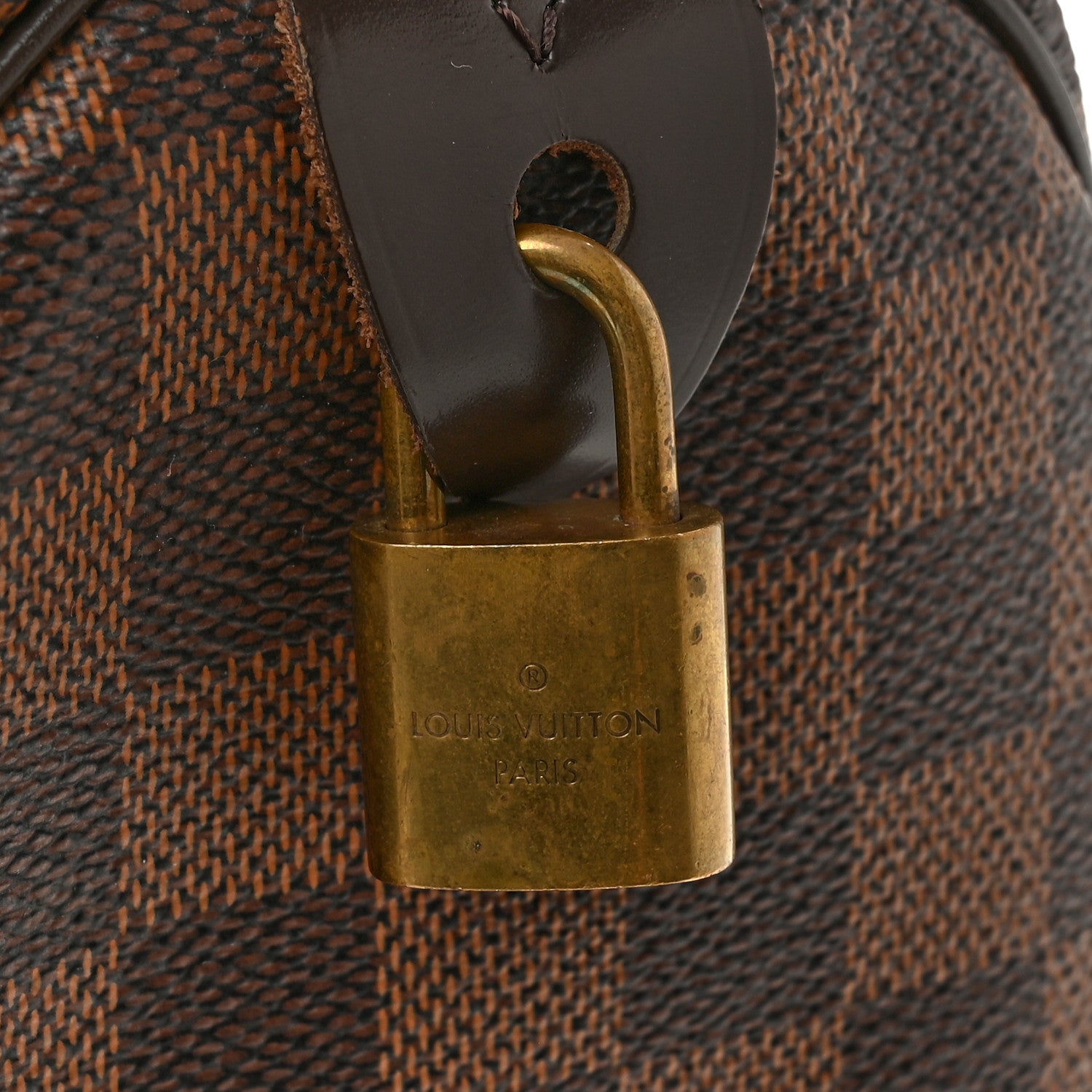 Louis Vuitton Damier Ebene Speedy 35 11 of 14