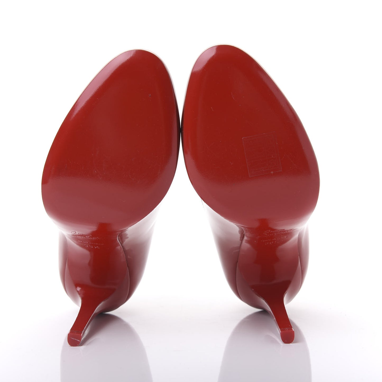 Patent Dorissima 100 Pumps 38.5 Carmine