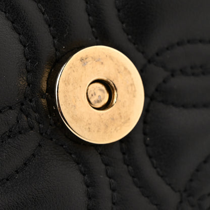 Salvatore Ferragamo Calfskin Quilted Gancini Mini Bag Black 9 of 12