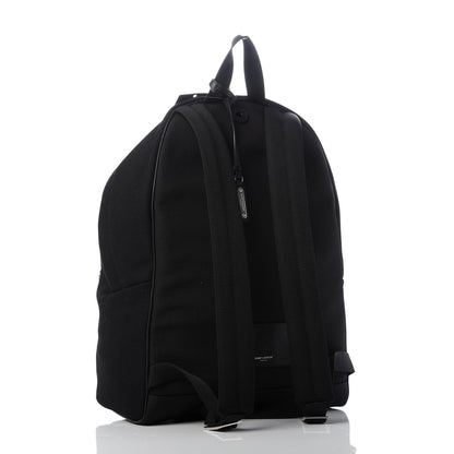 Saint Laurent Canvas City Studded Backpack Black 5 of 16