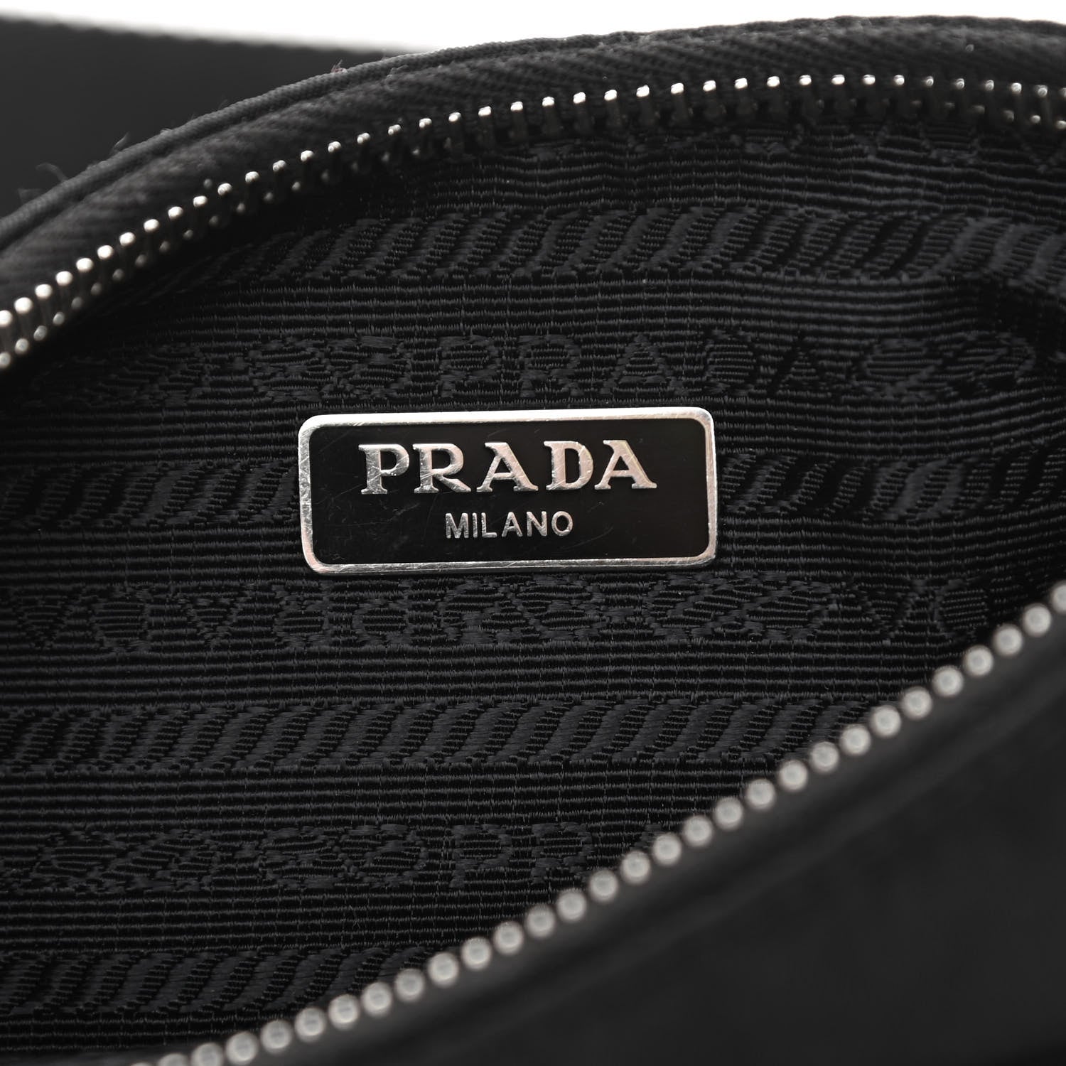 Prada Nylon Re-Edition 2005 Shoulder Bag Black 6 of 11