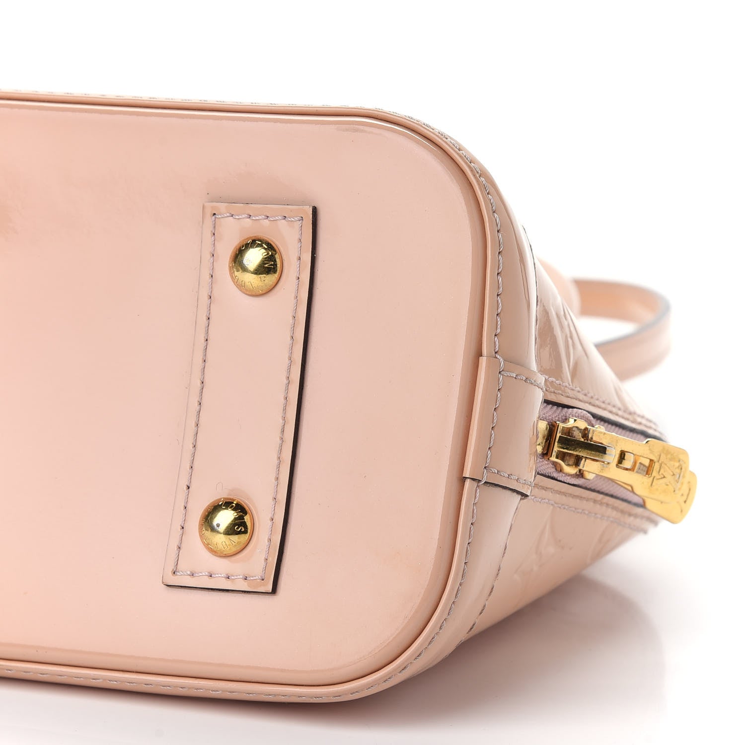 Louis Vuitton Vernis Alma BB Rose Florentin 8 of 8