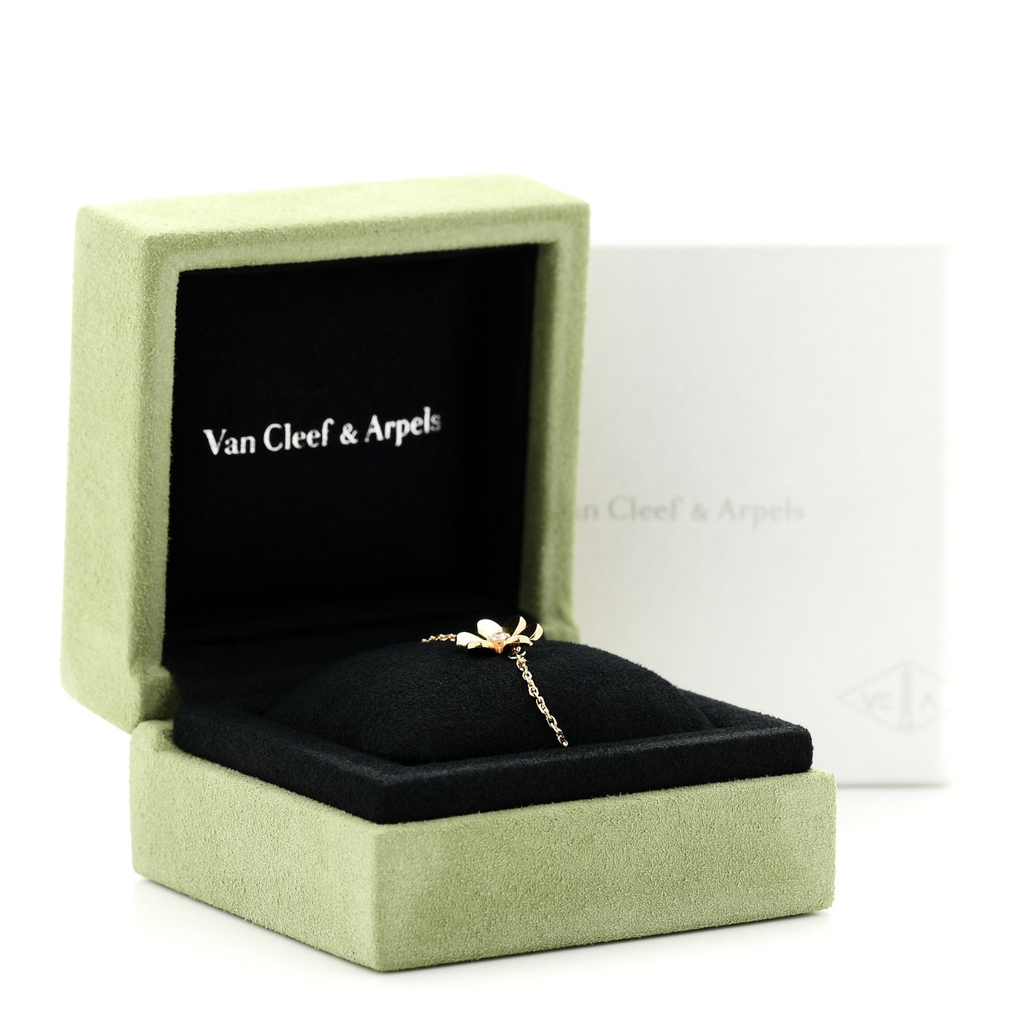 18K Yellow Gold Diamond Mini Frivole Bracelet