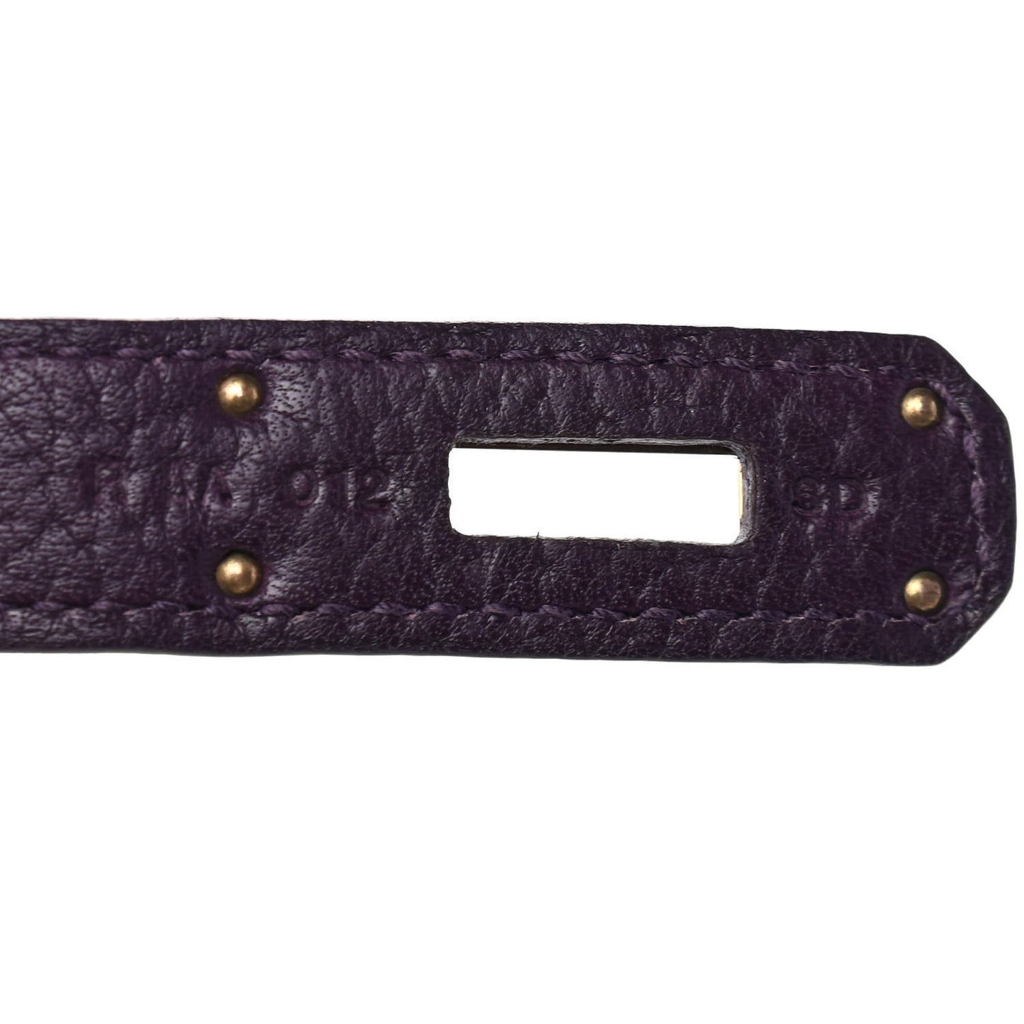 Taurillon Clemence Birkin 35 Raisin