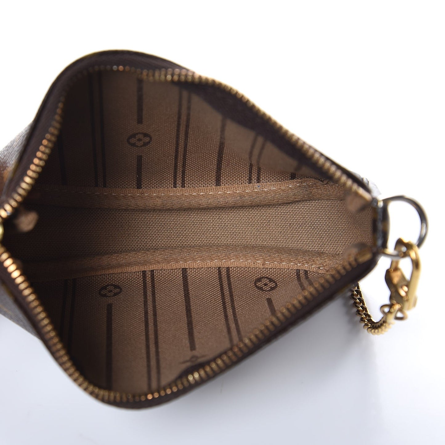 Monogram Complice Trunks and Bags Mini Pochette Accessories Beige