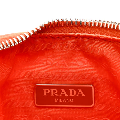 Prada Re-Nylon Saffiano Re-Edition 2005 Shoulder Bag Arancio 6 of 10