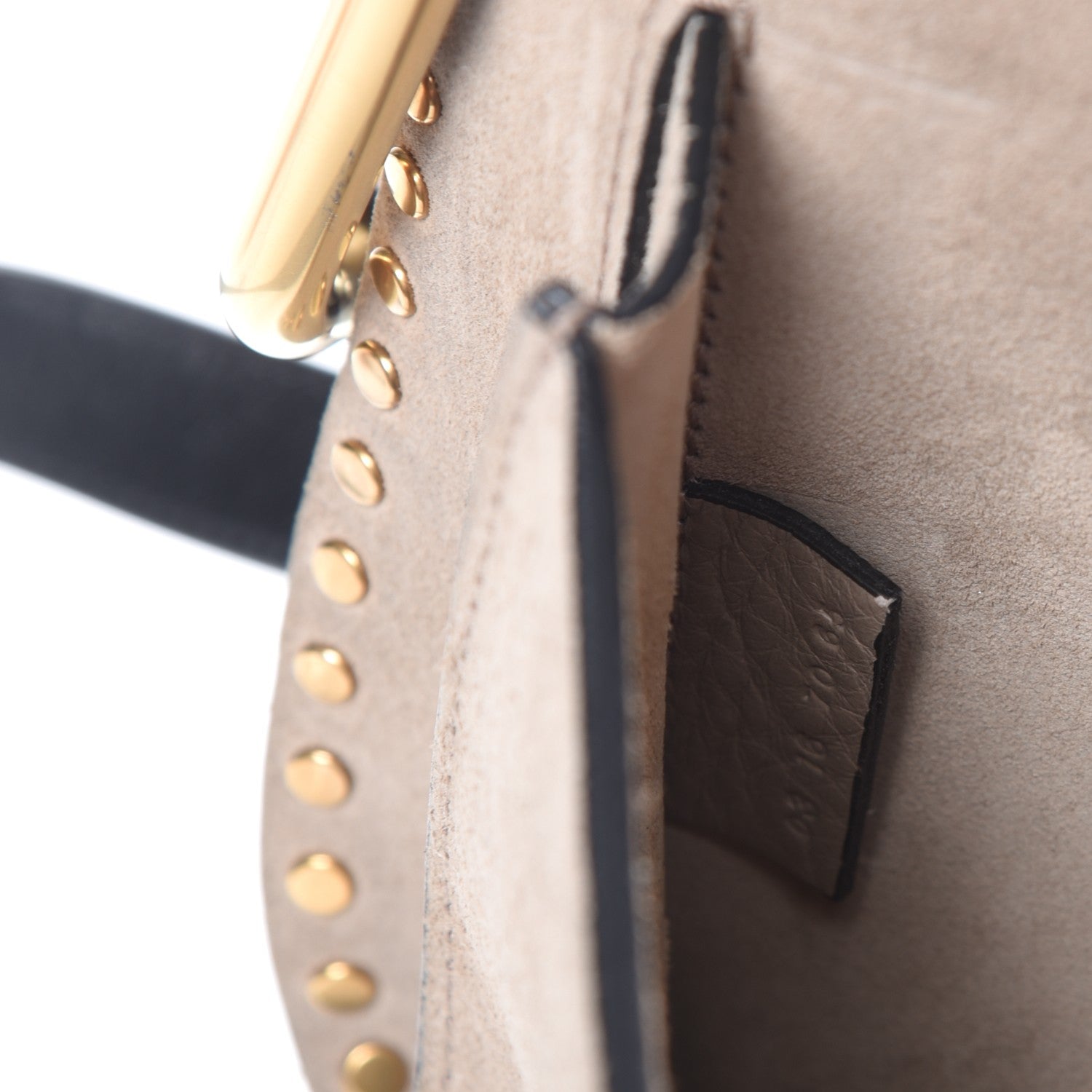 Chloe Suede Braided Small Hudson Shoulder Bag Motty Grey 7 of 7