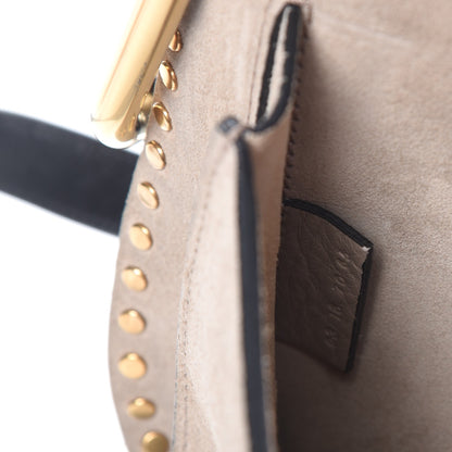 Chloe Suede Braided Small Hudson Shoulder Bag Motty Grey 7 of 7