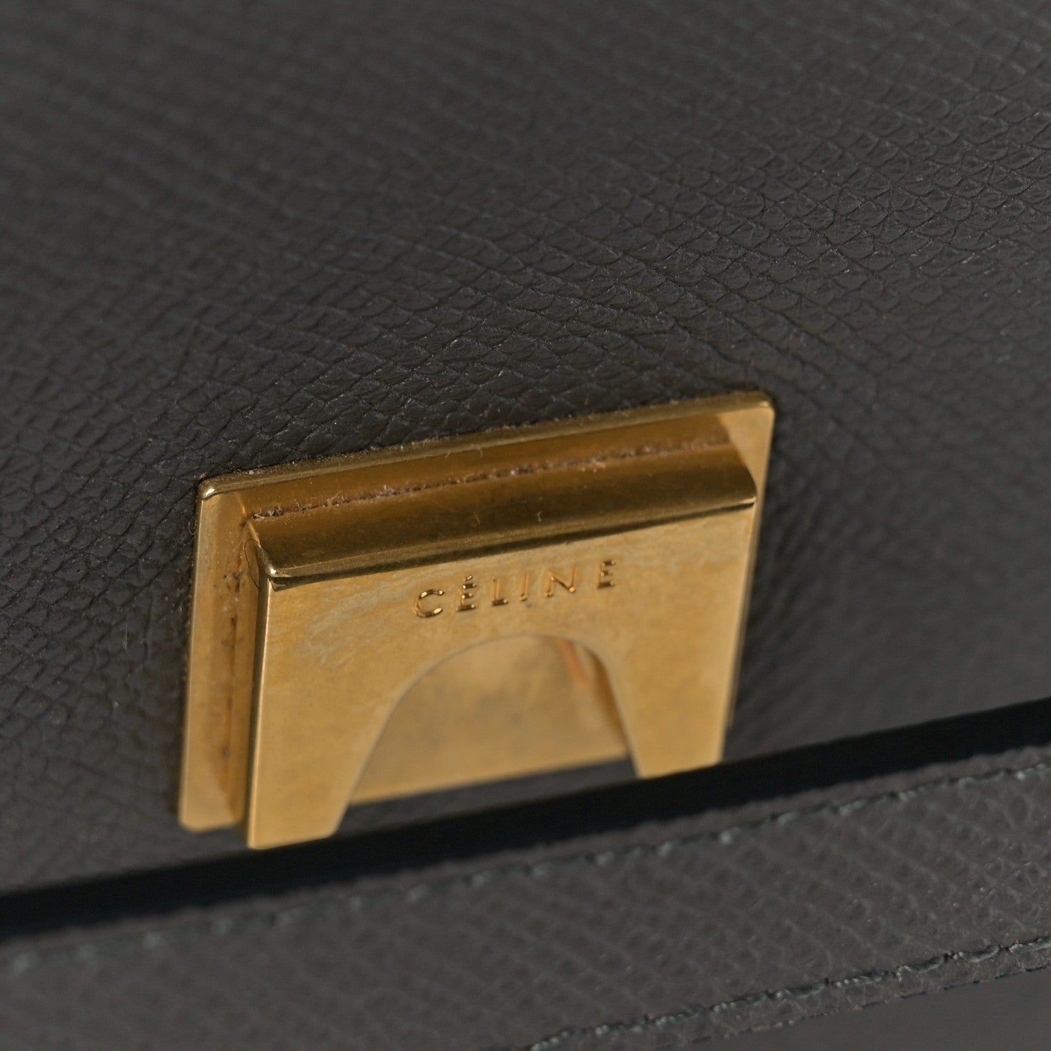 Celine Baby Grained Calfskin Micro Belt Bag Grey 7 of 10