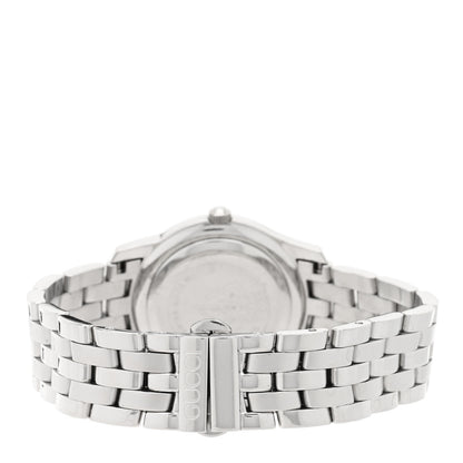 Gucci Stainless Steel Diamond Mother of Pearl 27mm 5500L Quartz Watch 3 of 5