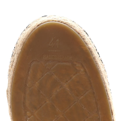 Chanel Patent Sequin CC Espadrilles 41 Black 9 of 13