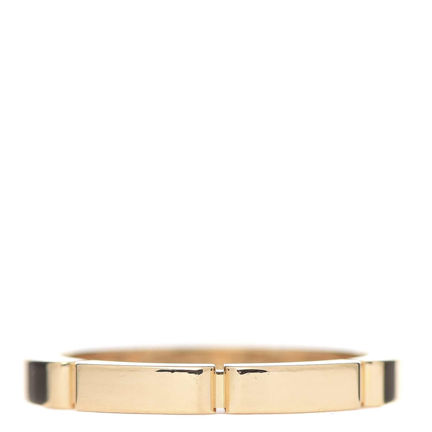 Cartier 18K Yellow Gold Diamond Maillon Panthere Wedding Band Ring 51 5.75 3 of 5