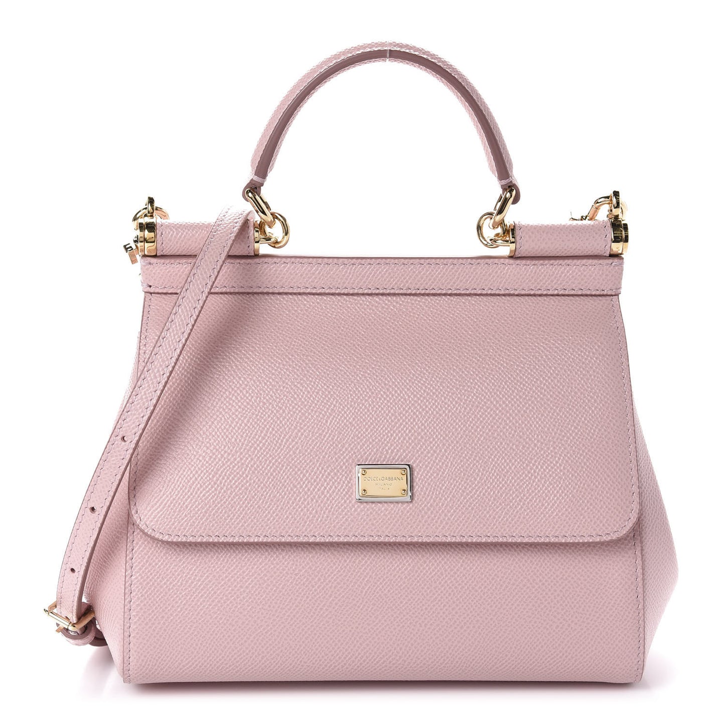 Dauphine Small Miss Sicily Satchel Rosa Carne