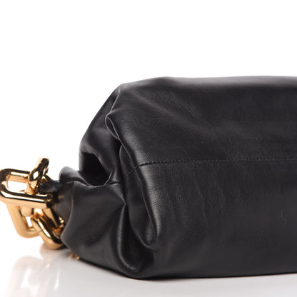 Bottega Veneta Calfskin The Pouch Chain Black 6 of 9
