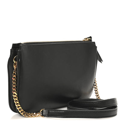 Versace Nappa Quilted La Medusa Shoulder Bag Black 3 of 9