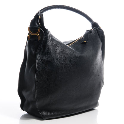 Chloe Calfskin Large Marcie Hobo Black 3 of 7