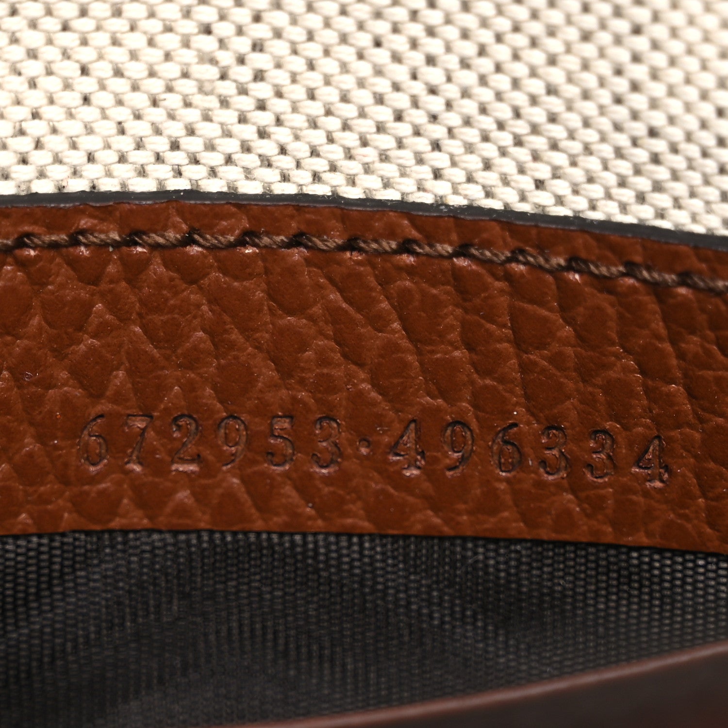 Gucci New Denim GG Monogram Dollar Calfskin Retro Interlocking G Wristlet Pouch Blue Tea Cuir Epilog 7 of 8