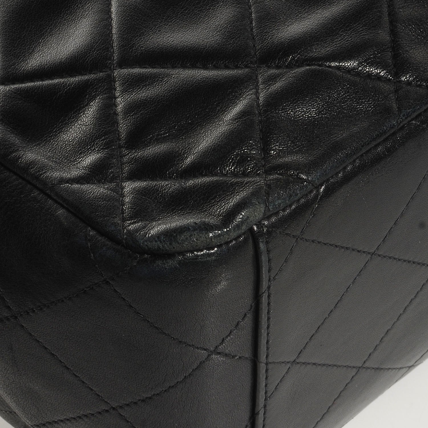 Chanel Lambskin XL Jumbo Flap Black 9 of 10