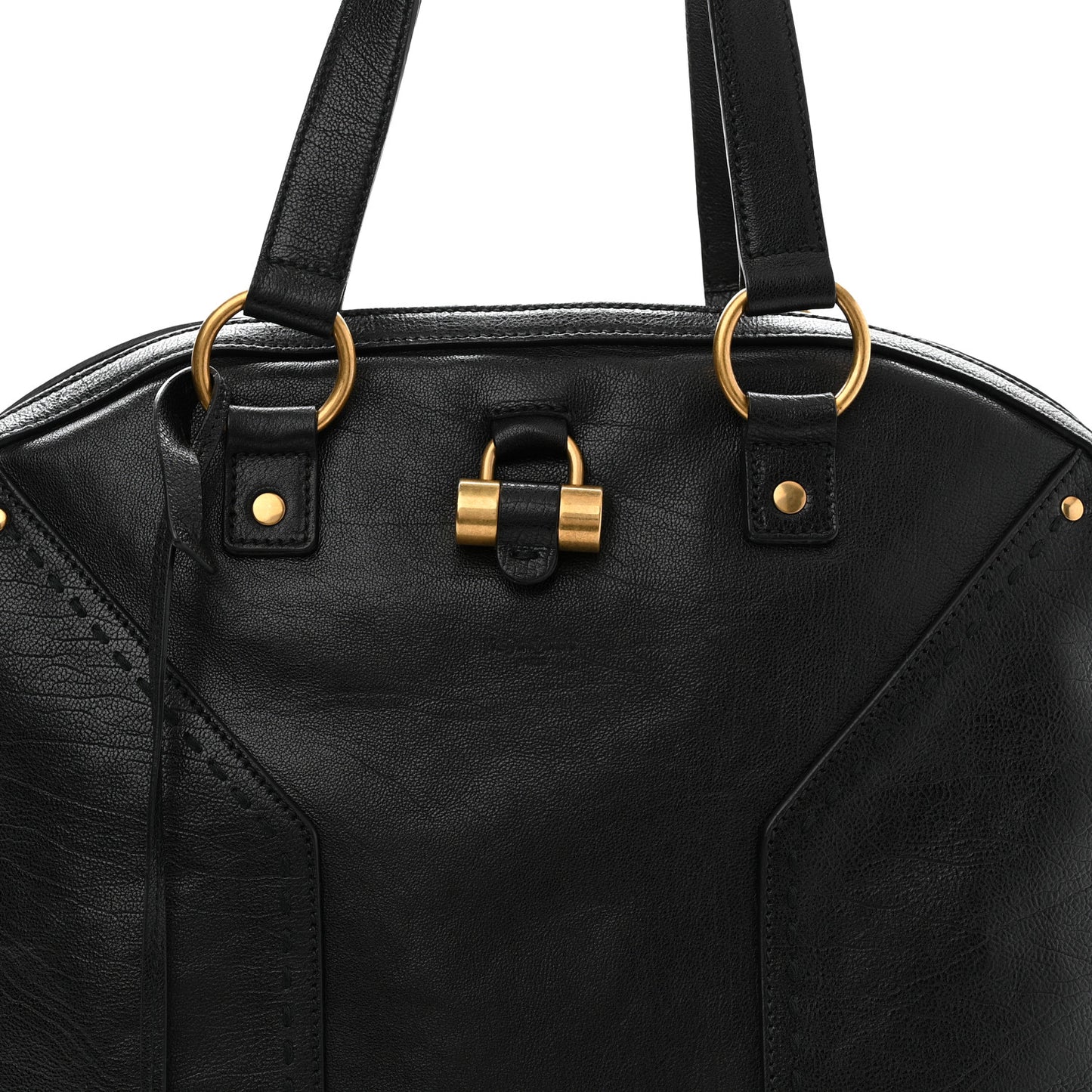 Calfskin Oversized Muse Black