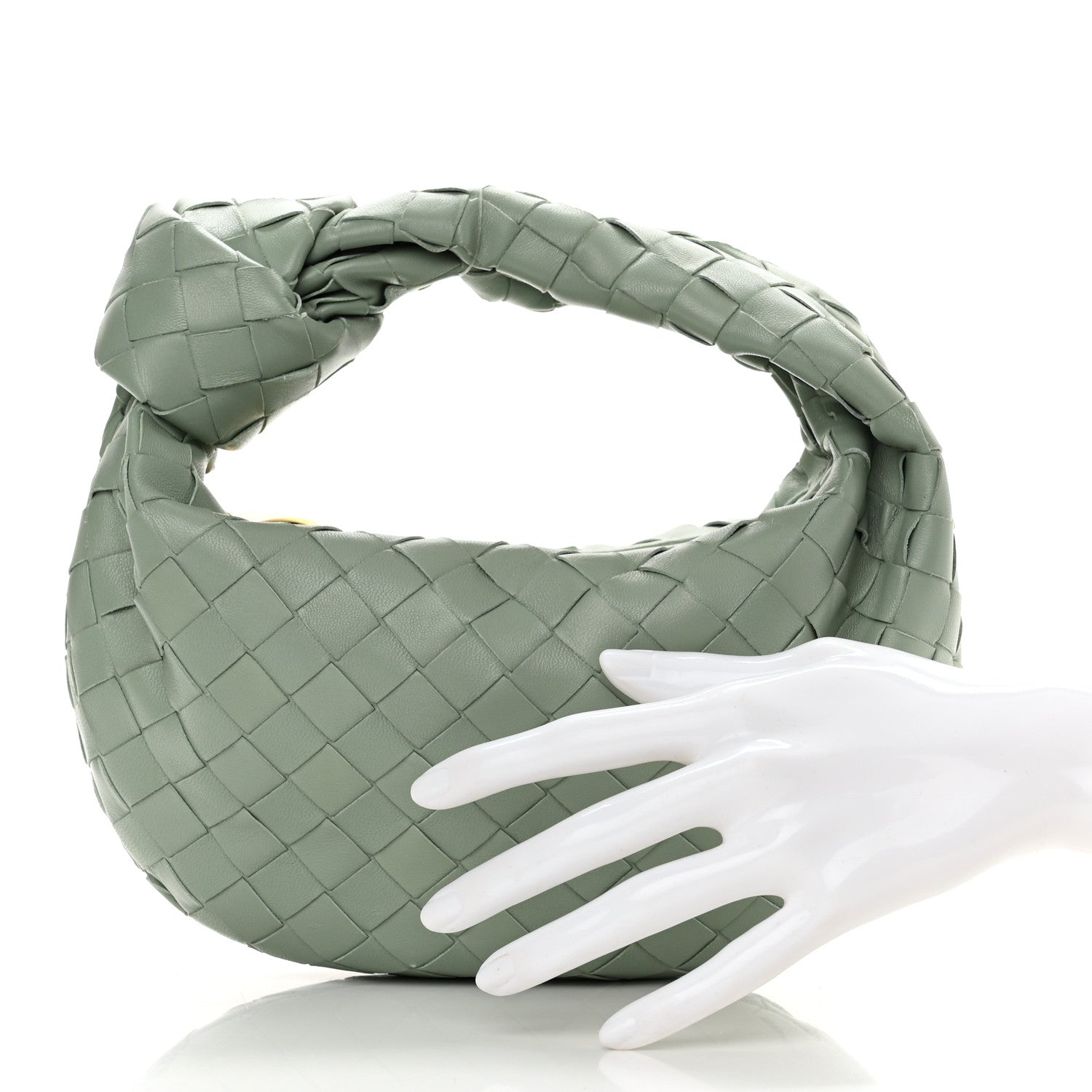 Bottega Veneta Nappa Intrecciato Mini Jodie New Sauge 2 of 11