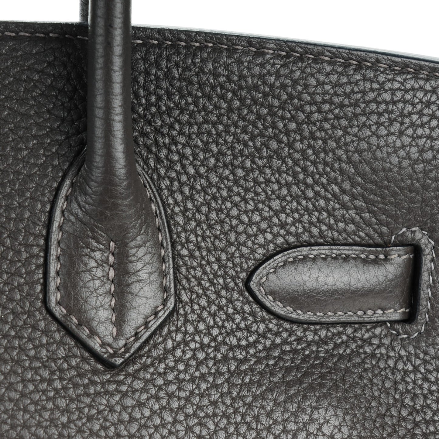 Taurillon Clemence Birkin 30 Graphite