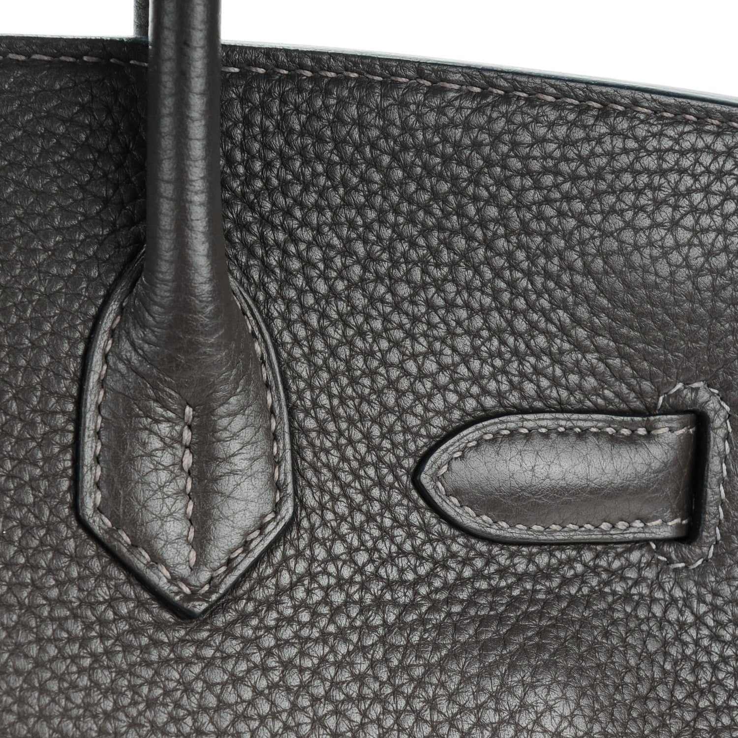 Hermes Taurillon Clemence Birkin 30 Graphite 21 of 25
