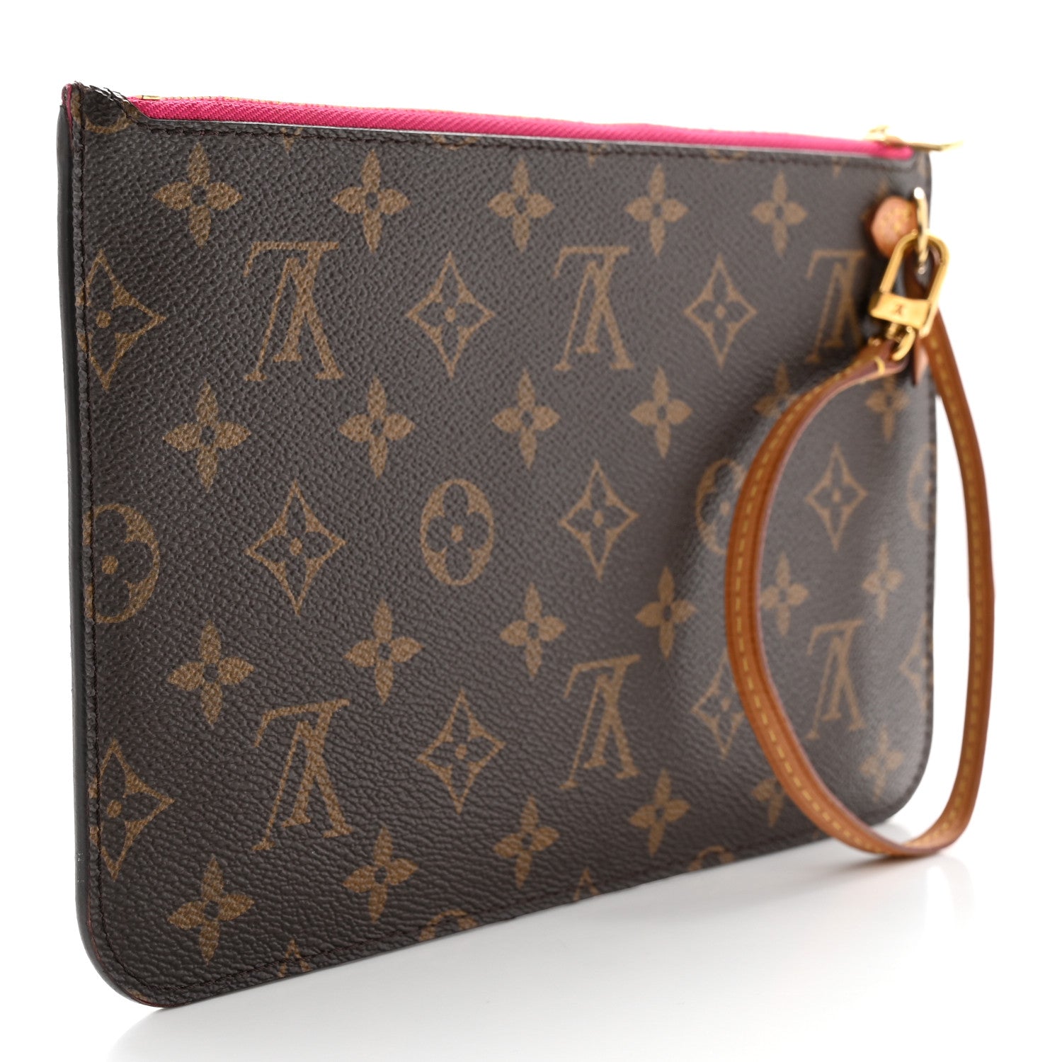 Louis Vuitton Monogram Neverfull MM GM Pochette Pivoine 3 of 9