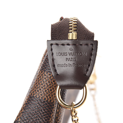 Louis Vuitton Damier Ebene Mini Pochette Accessories 8 of 10