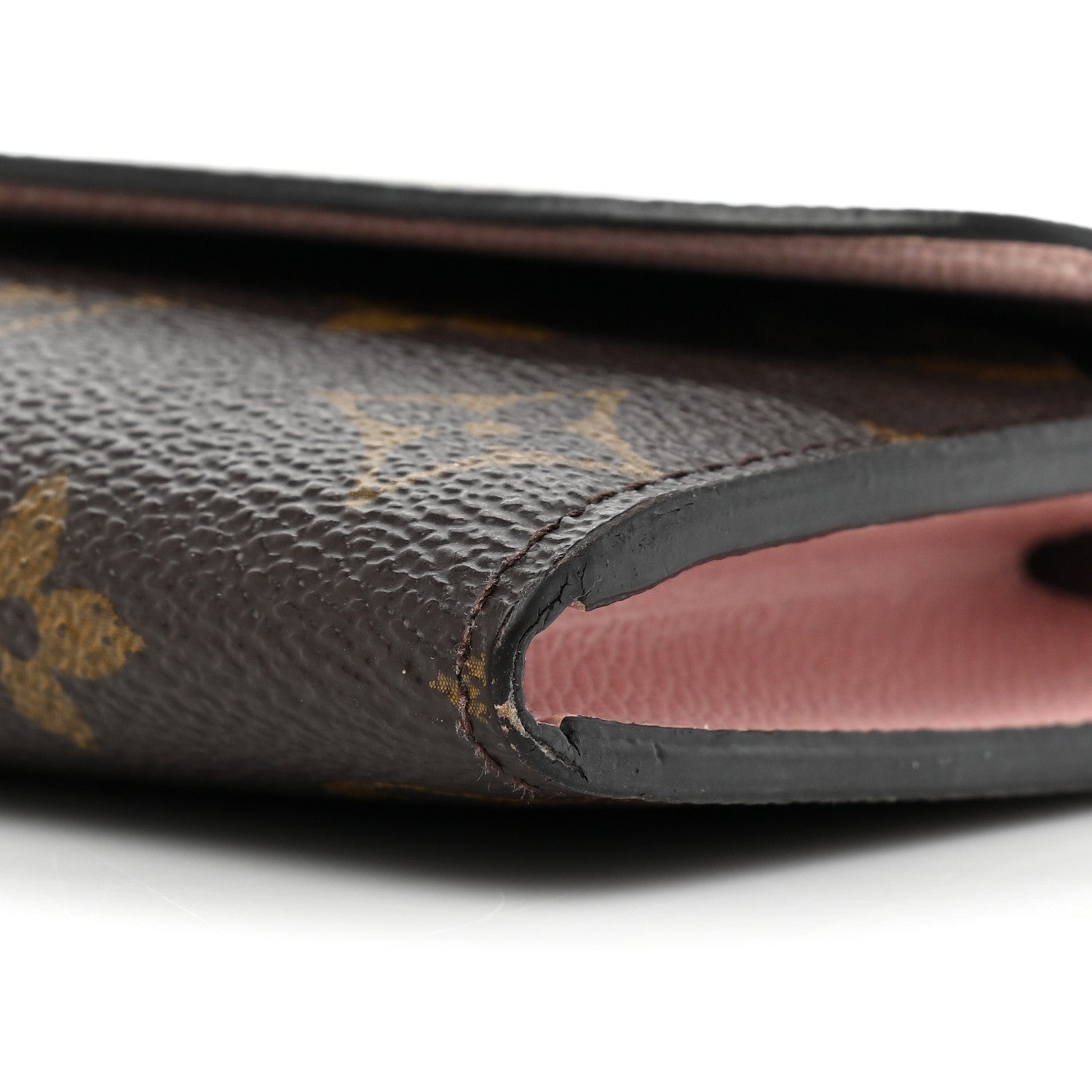Louis Vuitton Monogram Emilie Wallet Rose Ballerine 8 of 12