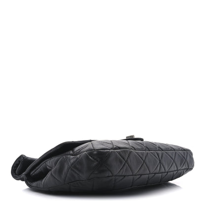 Chanel Lambskin Quilted Jumbo Roll 2.55 Reissue Clutch Black 4 of 10