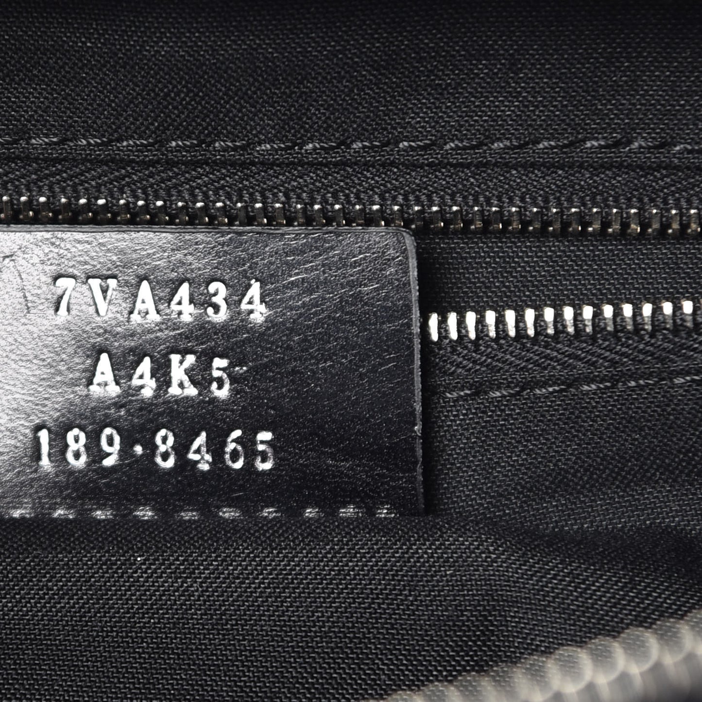 Vitello Century Bi-Color FF 1974 Embossed Belt Bag Maya Black