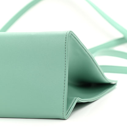 Telfar Vegan Leather Medium Shopping Bag Sage 10 of 10