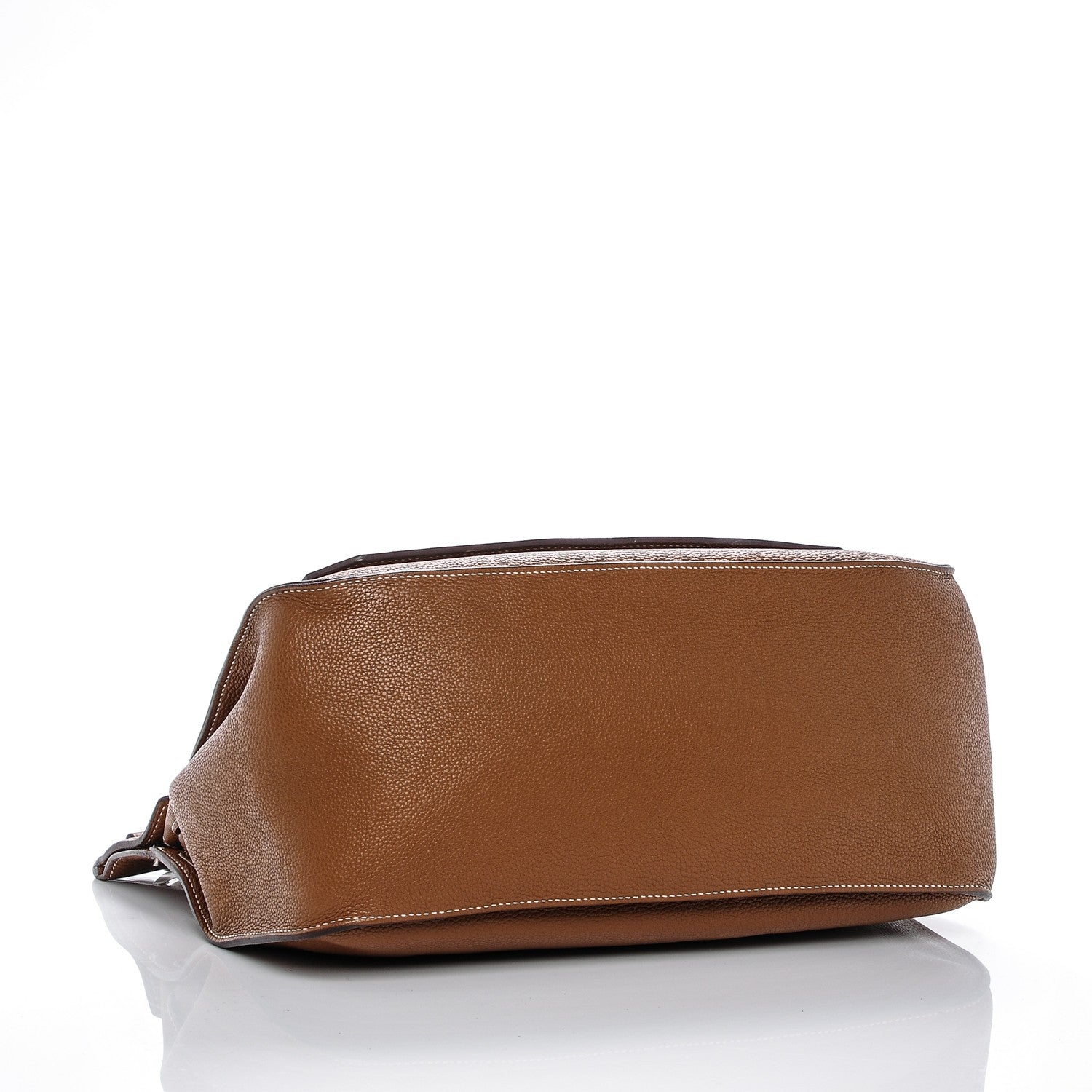 Hermes Taurillon Clemence Jypsiere 34 Gold 5 of 9