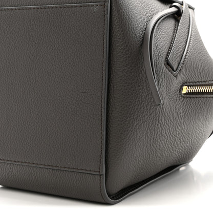Loewe Soft Grained Calfskin Compact Hammock Shoulder Bag Dark Grey 10 of 15