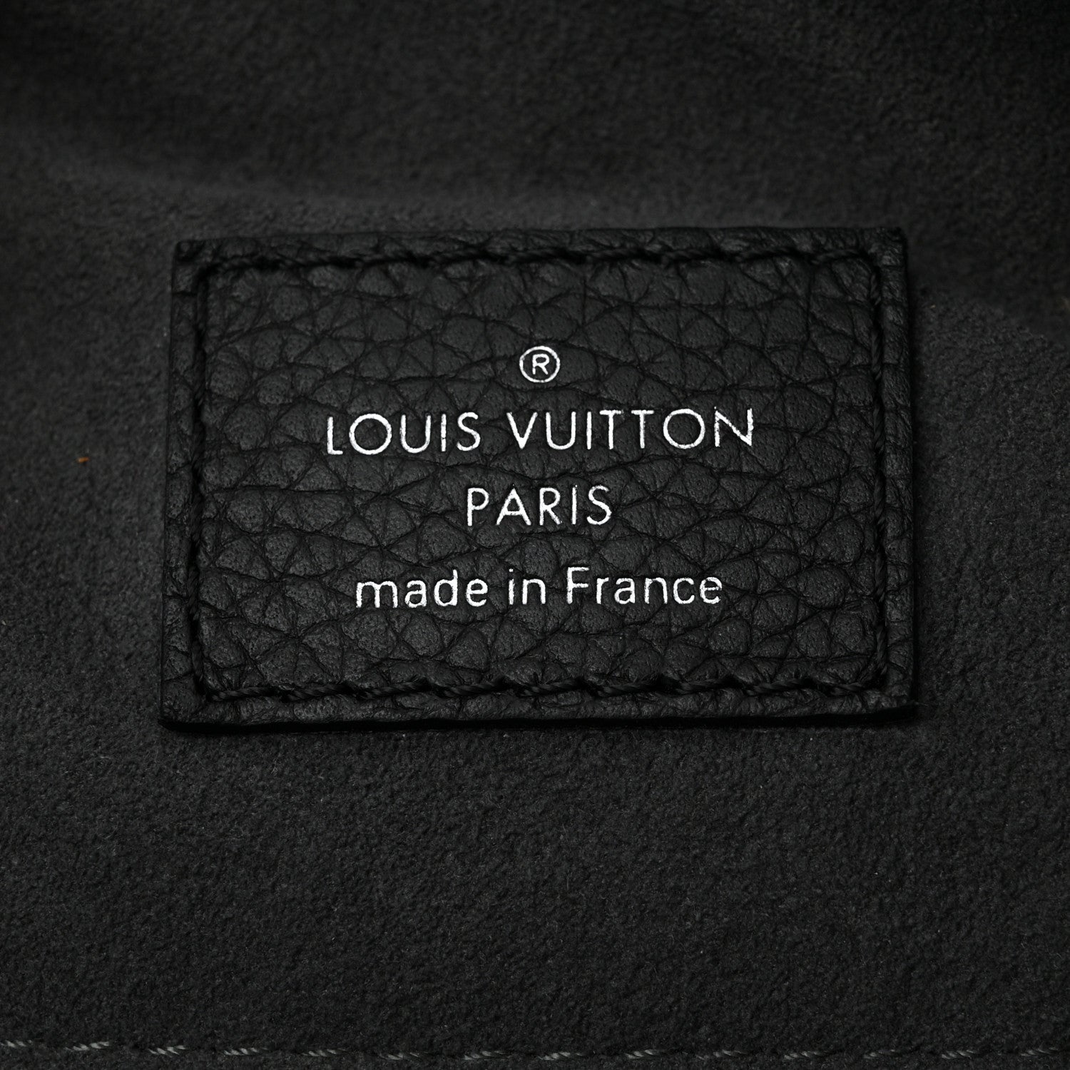 Louis Vuitton Mahina Why Knot MM Black 6 of 9