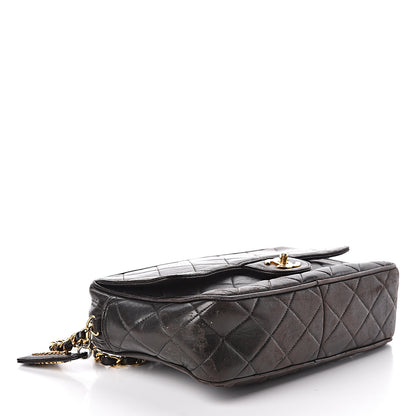 Chanel Lambskin Quilted Camera Case Black 4 of 15