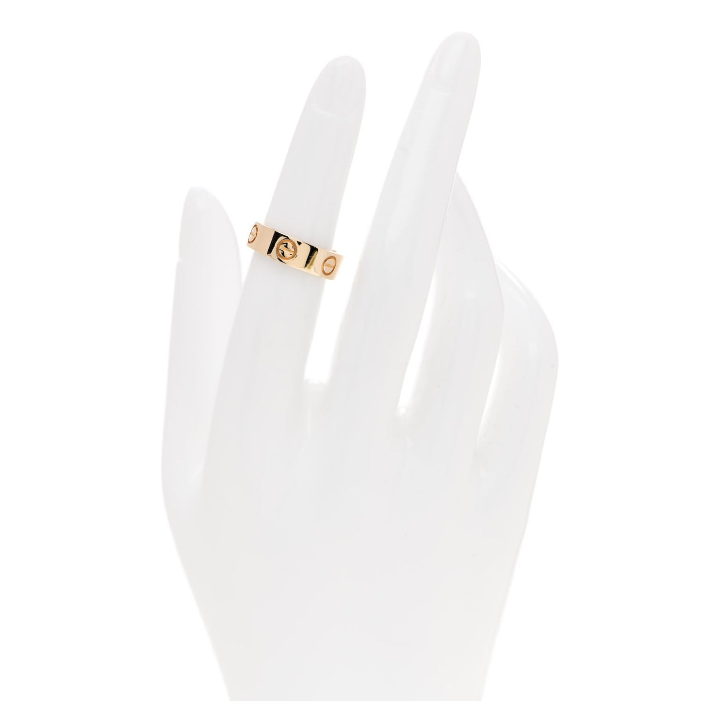 18K Yellow Gold 5.5mm LOVE Ring 50 5.25