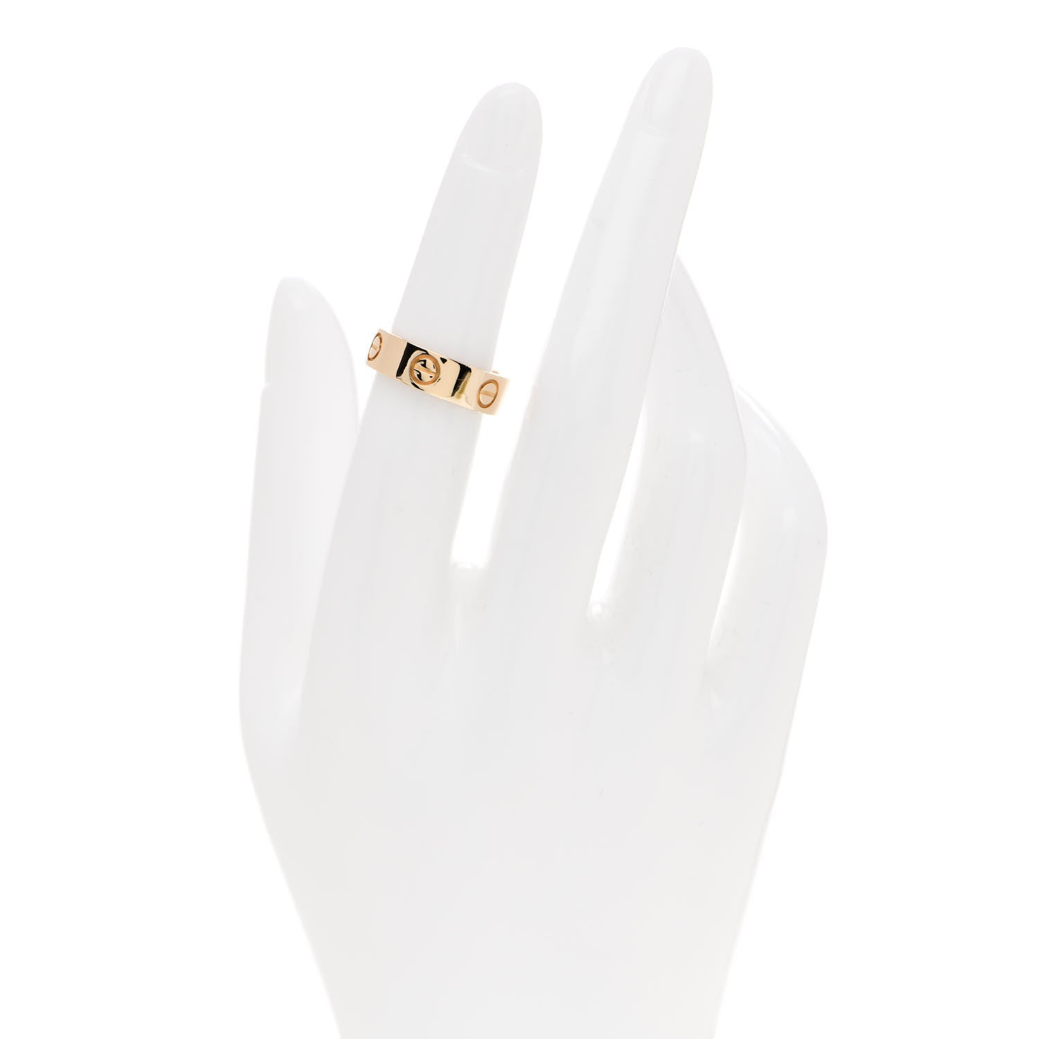 Cartier 18K Yellow Gold 5.5mm LOVE Ring 50 5.25 2 of 6