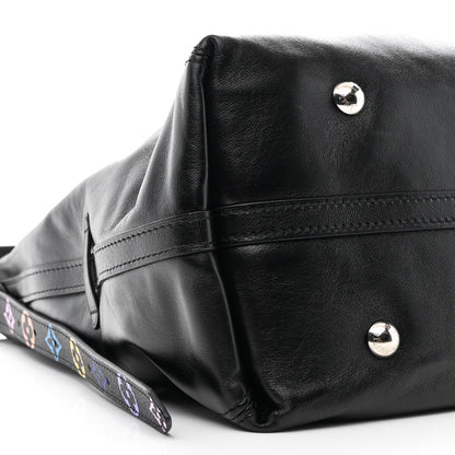 Louis Vuitton LV X TM Lambskin CarryAll Vibe MM Black 10 of 11