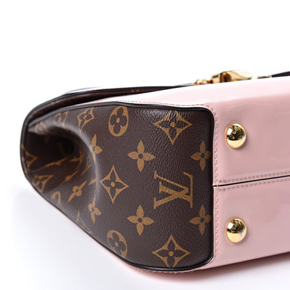 Louis Vuitton Patent Calfskin Monogram Cherrywood PM Rose Ballerine 9 of 11
