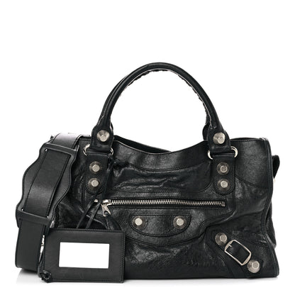 Balenciaga Agneau Giant 21 Silver Hardware City Black 1 of 15