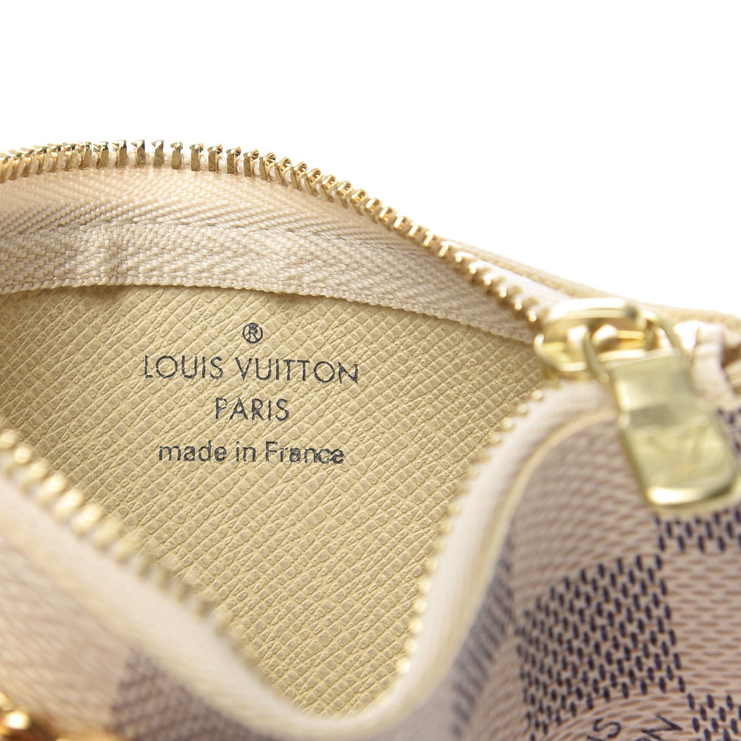 Damier Azur Key Pouch