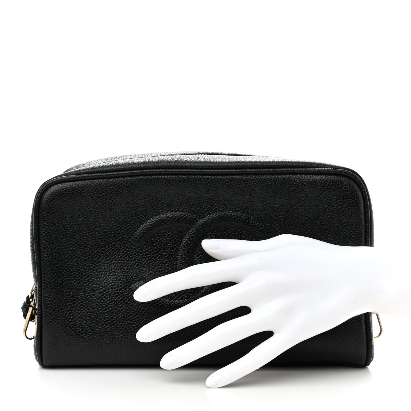 Caviar Timeless CC Cosmetic Pouch Bag Black