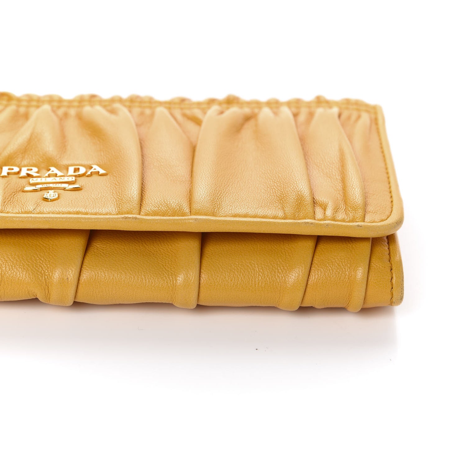 Nappa Gaufre Continental Wallet Ginestra