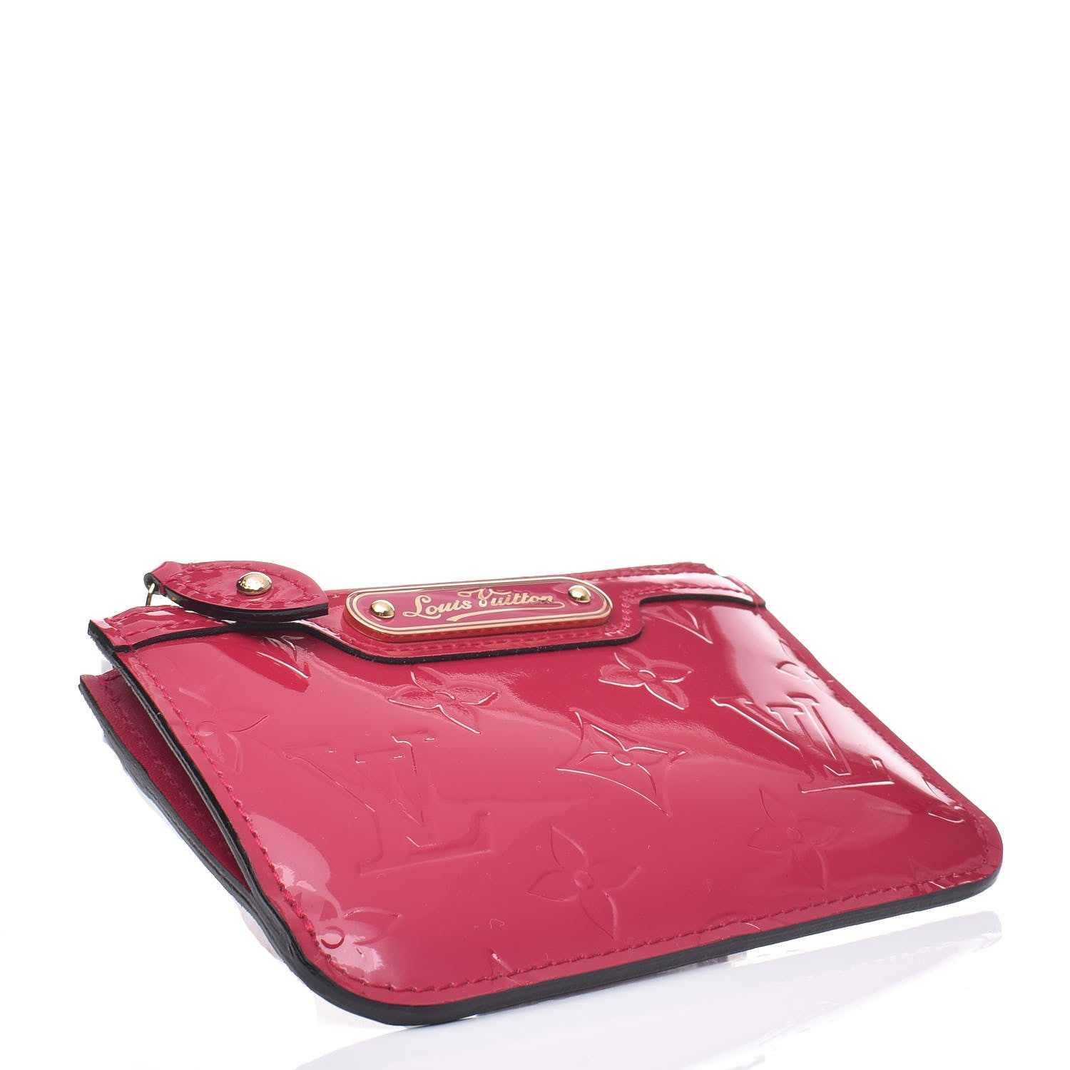 Louis Vuitton Vernis Key Pouch Rose Indien 4 of 9