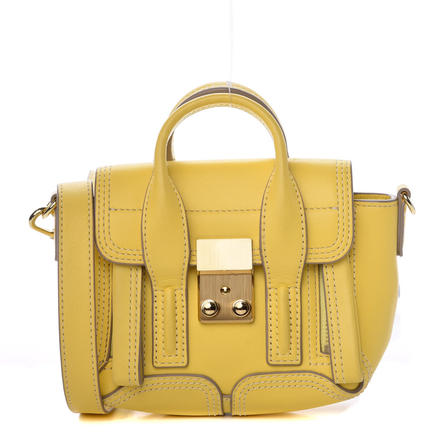 3.1 Smooth Calfskin Nano Pashli Satchel Pineapple